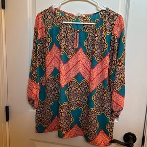 Peach Love blouse